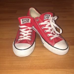 Red converse